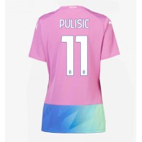 AC Milan Christian Pulisic #11 Tredje Tröja Kvinnor 2023-24 Korta ärmar